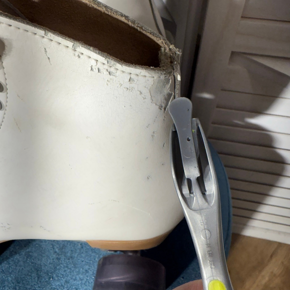 Riedell rare model 121 Performance roller skates competitive figure skating sz 9 - Picture 10 of 13